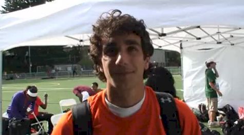 Robby Andrews after M 800 first round at the USATF Ourdoor Championships 2011