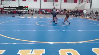 145 lbs Champ. Round 3 - Kamryn Lockart, Lewiston vs Jasmine Torres-Cano, Vallivue