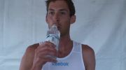 Dan Huling after M steeple qualifying at the USATF Outdoor Championships 2011