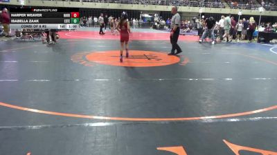 61 lbs Consi Of 8 #2 - Harper Weaver, Harrison Twp vs Isabella Zaak, Estell Manor