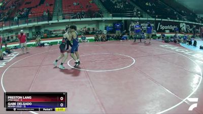 155 lbs Placement (16 Team) - Preston Lang, Utah Gold vs GABE DELGADO, Nevada GOLD