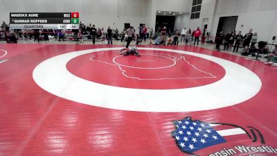 84 lbs Quarters - Gunnar Roffers, Aviators Wrestling vs Madoxx Aune, Wisconsin