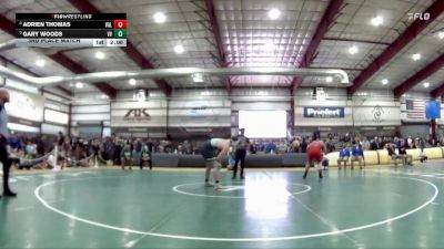 215 lbs 3rd Place Match - Adrien Thomas, Valley vs Gary Woods, Virgin Valley