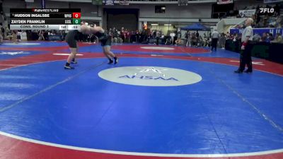 1A-4A 285 Cons. Round 3 - Hudson Ingalsbe, White Plains vs Zayden Franklin, Coosa Christian School