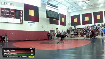 138 lbs Round 1 - Elijah Lopez, Brookside vs Tahj Caldwell, Rocky River