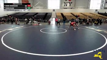 101 lbs 5th Place Match - Owen Bliss, Pioneer Youth Wrestling vs Kobe Rodriguez, GPS Wrestling Club
