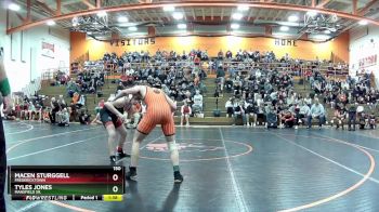 150 lbs Round 1 - Macen Sturggell, Fredericktown vs Tyles Jones, Mansfield Sr.