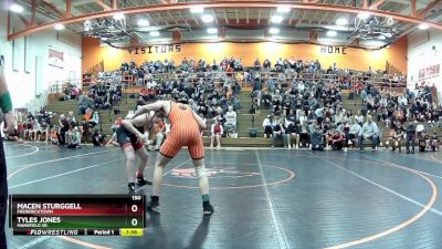 150 lbs Round 1 - Macen Sturggell, Fredericktown vs Tyles Jones, Mansfield Sr.