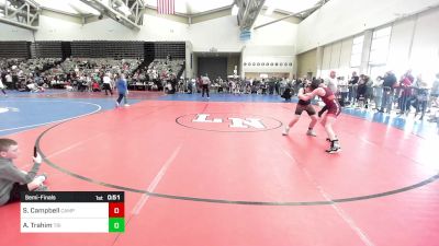 86-J2 lbs Semifinal - Steven Campbell, Campbell vs Alex Trahim, Triumph Trained