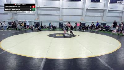 S-205 lbs Semifinal - Victor Flores Jr., OH vs Keegan Shrader, MI