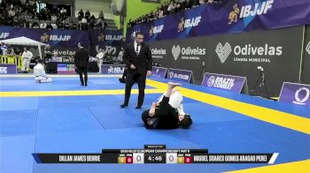 Miguel Soares Gomes Aragao Perei vs Dillan James Berrie 2026 European Jiu-Jitsu IBJJF Championship