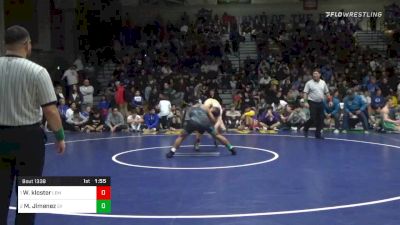 160 lbs Final - William Kloster, Lemoore vs Marcos Jimenez, Evergreen Valley