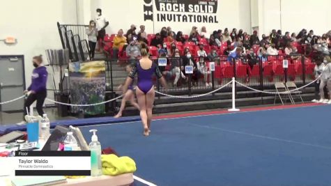 Taylor Waldo - Floor, Pinnacle Gymnastics - 2021 Region 3 Women's Championships