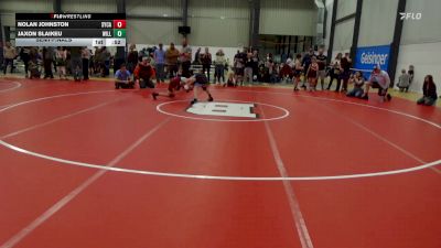 80 lbs Semifinal - Nolan Johnston, Sycamore vs Jaxon Slaikeu, Williamsport