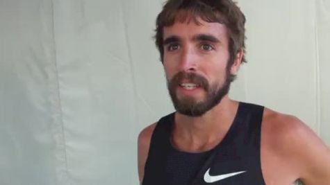 Will Leer after qualifying to 1500m final at USATF Outdoor Championships 2011