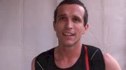 Billy Nelson after qualifying to Steeple final at USATF Outdoor Championships 2011