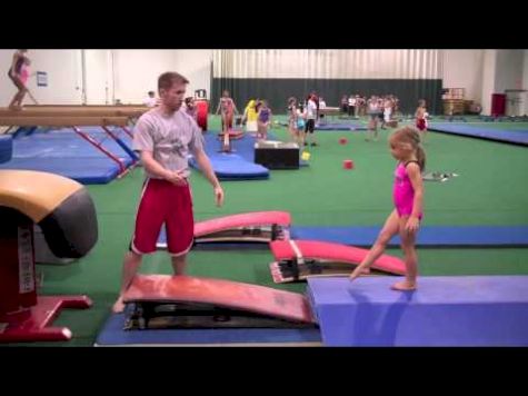 Coaching Vault at Gedderts' Twistars Summer Camp 2011