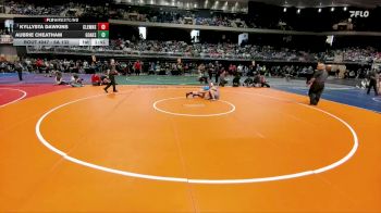 6A 132 lbs Champ. Round 1 - Kyllysta Dawkins, Schertz Clemens vs Aubrie Cheatham, Conroe Grand Oaks