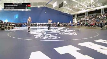 113 lbs Champ. Round 1 - Jake Myers, Olathe West vs Damarie Martin, Wichita East