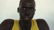 Charles Jock after M 800 semi at the USATF Outdoor Championships 2011