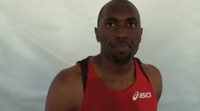 Greg Nixon after M 400 semi at the USATF Outdoor Championships 2011