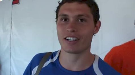 Curtis Beach after the M Dec at the USATF Outdoor Championships 2011