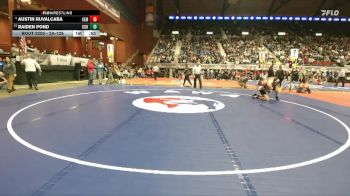 2A-126 lbs Cons. Round 2 - Raiden Pond, Cokeville vs Austin Ruvalcaba, Kemmerer