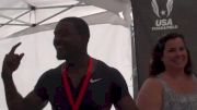 Justin Gatlin after making first US team since 2005 at USATF Outdoor Championships 2011