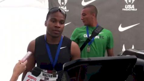 Walter Dix 100 meter champ at USATF Outdoor Championships 2011