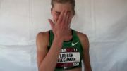Lauren Fleshman after 8th place 5k finish at USATF Outdoor Championships 2011