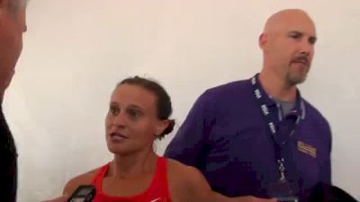 Christin Wurth-Thomas after just missing third consecutive US 1500m team at USATF Outdoor Championships 2011