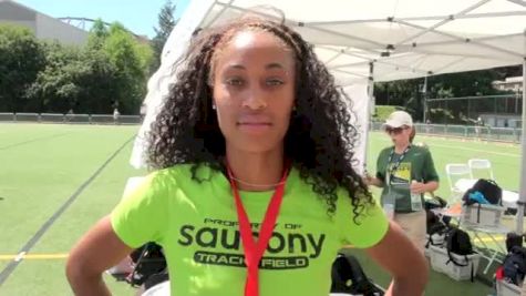 Queen Harrison making 400 hurdle team after injuries early in season at USATF Outdoor Championships 2011