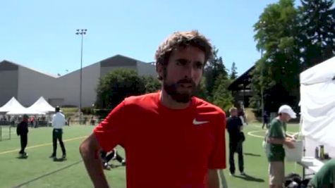 Will Leer says he was fourth in 1500 final at USATF Outdoor Championships 2011