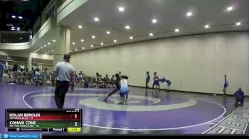 138 lbs Round 3 (10 Team) - Nolan Berglin, Michigan Blue vs Comari Cone, Rip Tide Wrestling