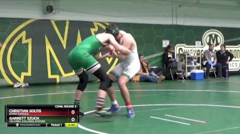 165 lbs Cons. Round 2 - Christian Soltis, Elyria Catholic vs Garrett Szuch, Columbia (Columbia Station)