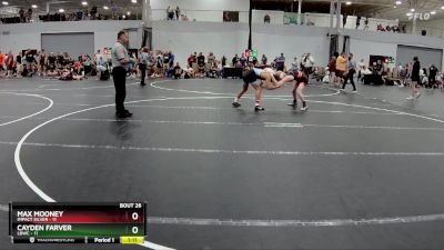 126 lbs Round 7 (8 Team) - Max Mooney, Impact Silver vs Cayden Farver, LBWC