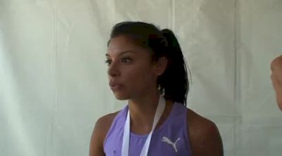 Delilah DiCrescenzo makes first world team 3rd steeple USATF Outdoor Track & Field Championships 2011