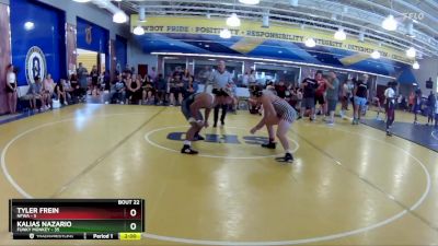 165 lbs Round 6 (8 Team) - Kalias Nazario, Funky Monkey vs TYLER FREIN, NFWA