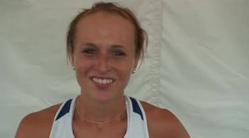 Rebeka Stowe after steeple 2011 USATF Outdoor Track & Field Championships