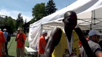 Charles Jock finishes 3rd and makes first US team at USATF Outdoor Championships 2011