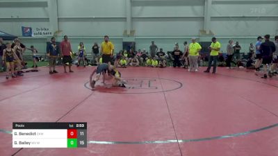 80 lbs Pools - Grant Benedict, CKW Backyard Barbarians vs Gunnar Bailey, WV Wild 2