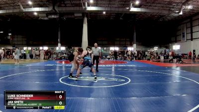 175 lbs Placement Matches (8 Team) - Luke Schneider, CLINIC WRESTLING vs Jax Smith, PIT BULL WRESTLING ACADEMY