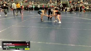 110 lbs Cons. Round 4 - Kiptyn Cox, Immortal Athletics WC vs Slater Thomas, Moyer Elite