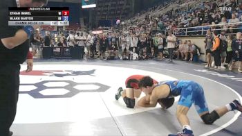 138 lbs Champ. Rd Of 128 - Ethan Immel, WI vs Blake Bartos, OH