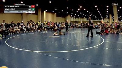 132 lbs Round 5 (6 Team) - Isaac DeOcampo, Team Mat Clash vs Noah Little, Spartan WC