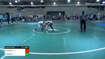 105 lbs Consolation - Dominic Stinson, Midwest Destroyers vs Bryson Barela, Brighton WC