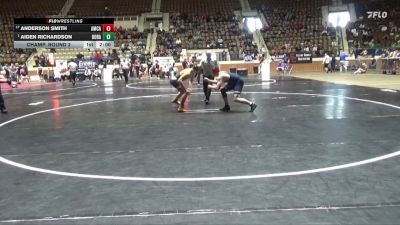 1A-4A 175 Champ. Round 2 - Aiden Richardson, Dora vs Anderson Smith, American Christian Academy