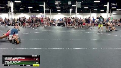 175 lbs Round 4 (6 Team) - Wesley Outlaw, Outsiders WC vs Johnathan Hoffman, Savage WA White