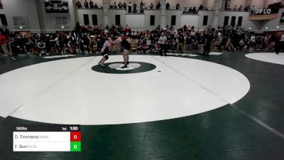 190 lbs Round Of 32 - David Timmons, North Andover vs Finnegan Burr, Plymouth South