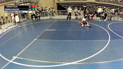 78 lbs Champ. Rd Of 16 - Zerrick Richter, Gold Rush Wrestling vs August Ellis, Sanderson Wrestling Academy